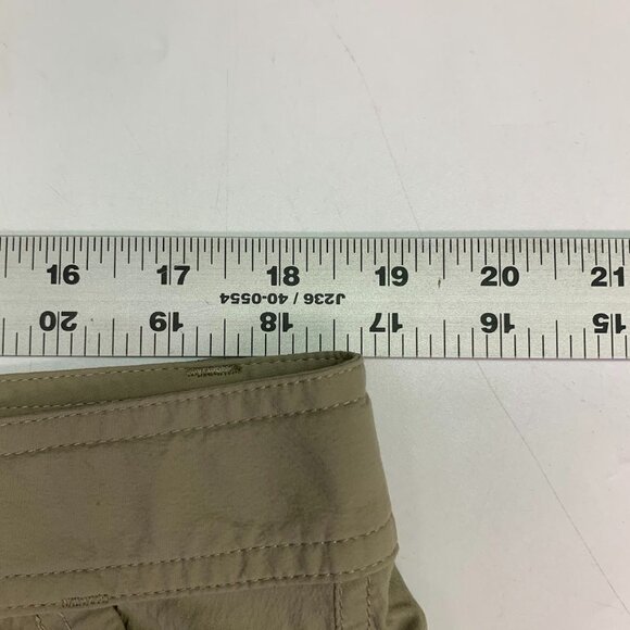 REI Co-op Women's Sahara Convertible Zip Shorts Snap Ankle Taper Pants Size‎ 16P - Picture 12 of 14